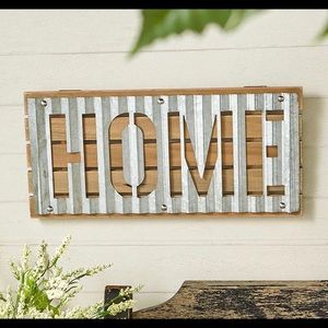 Rustic Home Sign